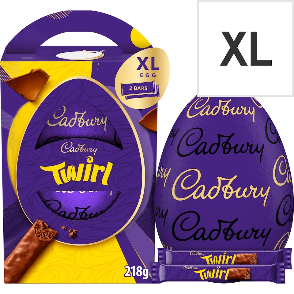 Cadbury Twirl Shell Egg 218g