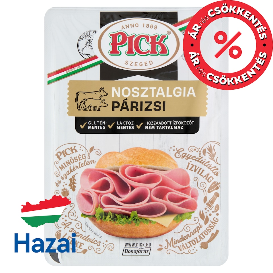 image 1 of PICK Nosztalgia Sliced Bologna Sausage 100 g