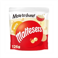 Maltesers White Chocolate Pouch Bag 126g