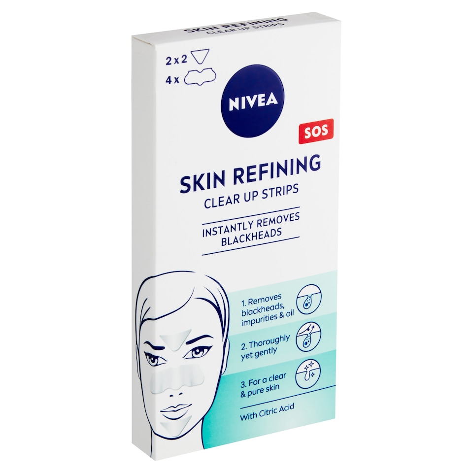 obrázok 1 z Nivea Skin Refining Čistiace pleťové náplasti 6 ks