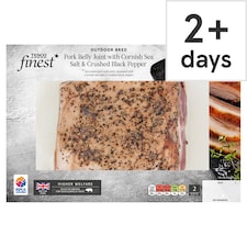 Tesco Finest Cornish Sea Salt and Black Pepper Pork Belly Joint 400g