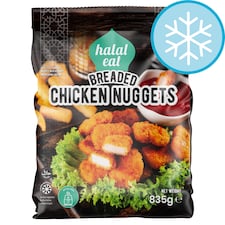 Halal Eat Breaded Chicken Nuggets 835g