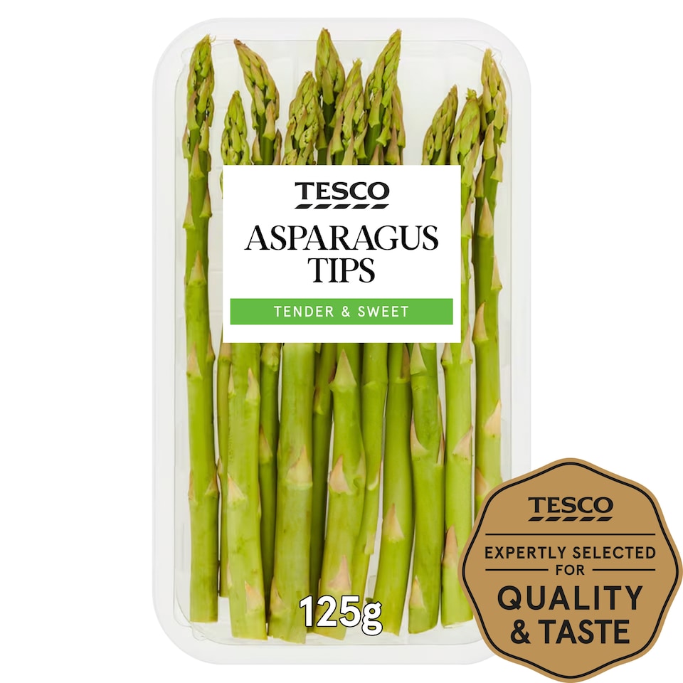 image 1 of Tesco Asparagus Tips 125G