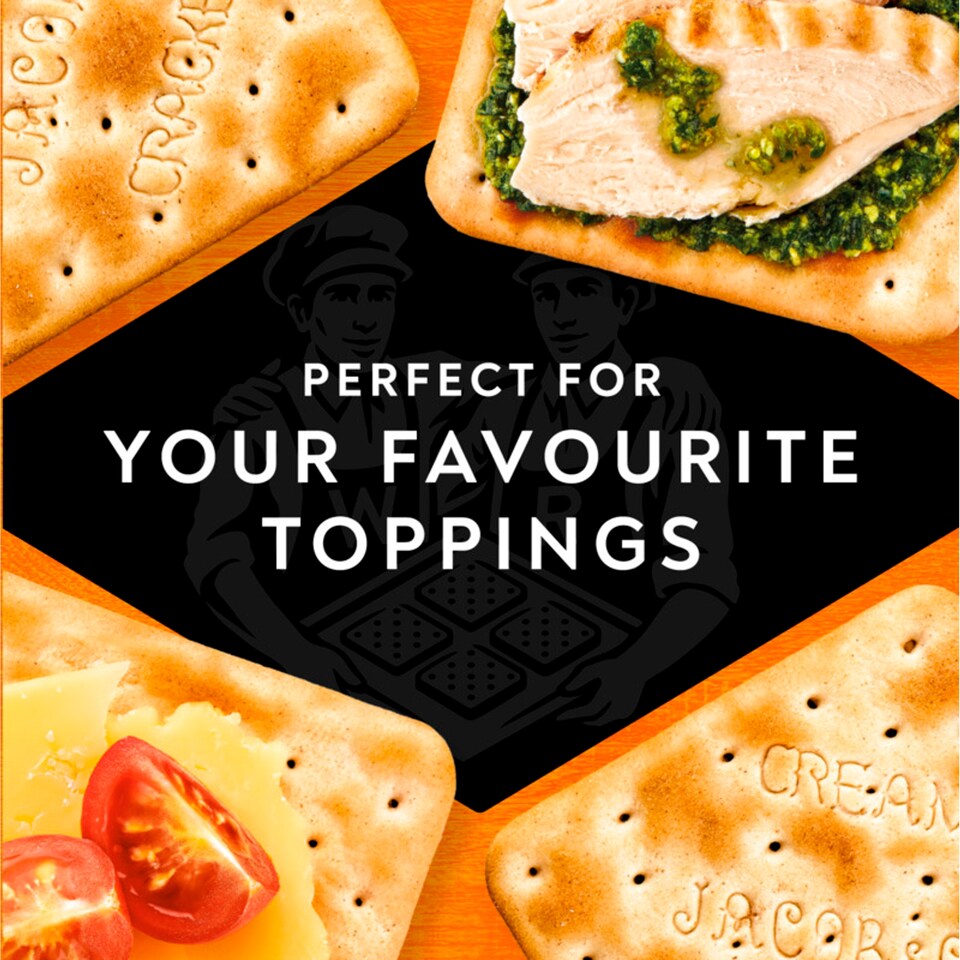 image 1 of Jacob's Original Cream Crackers 300g