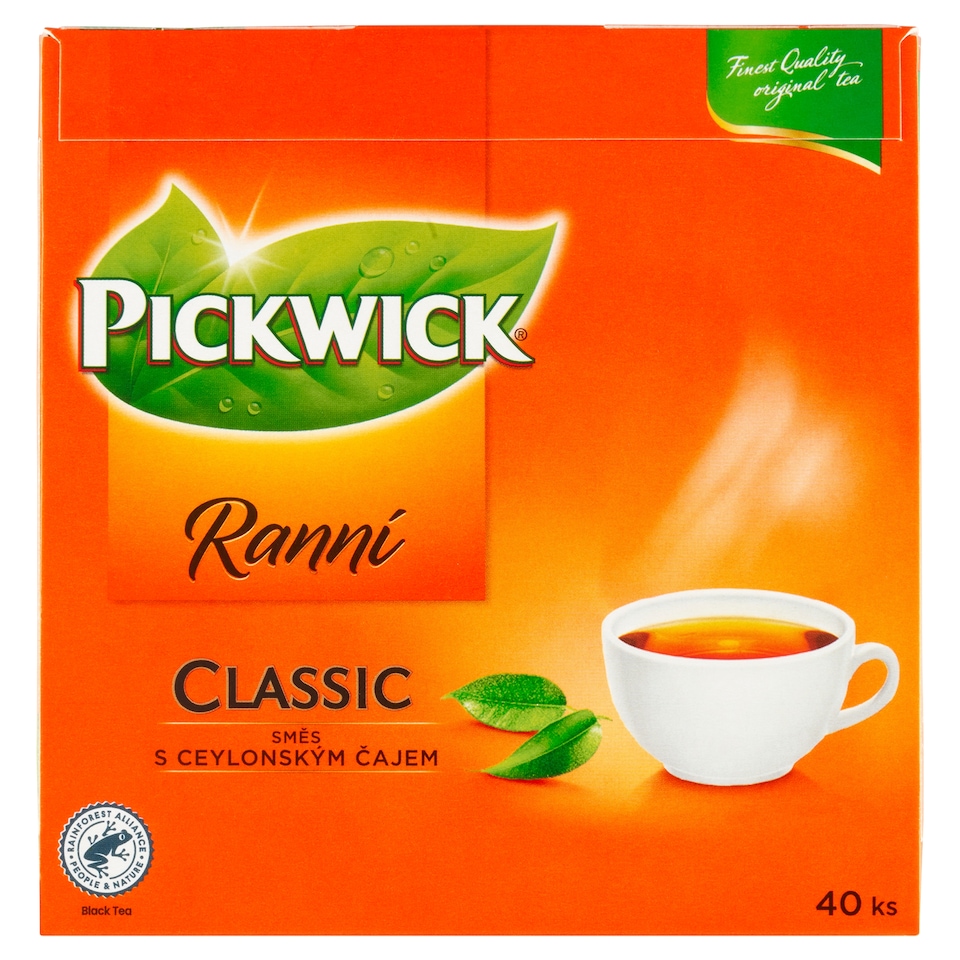 Obrázek 1 pro produkt Pickwick Ranní černý čaj 40 x 1,75g (70g)