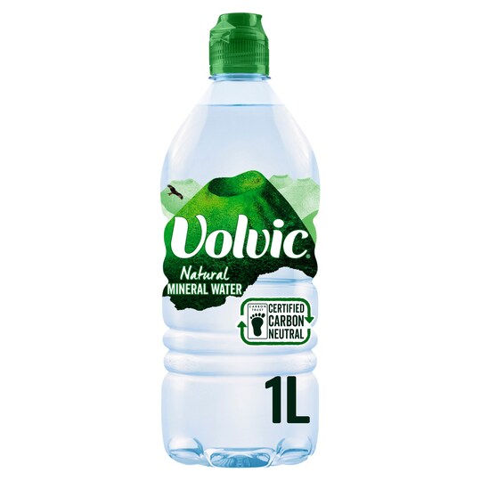Volvic Sports Cap Water 1Ltr Tesco Groceries