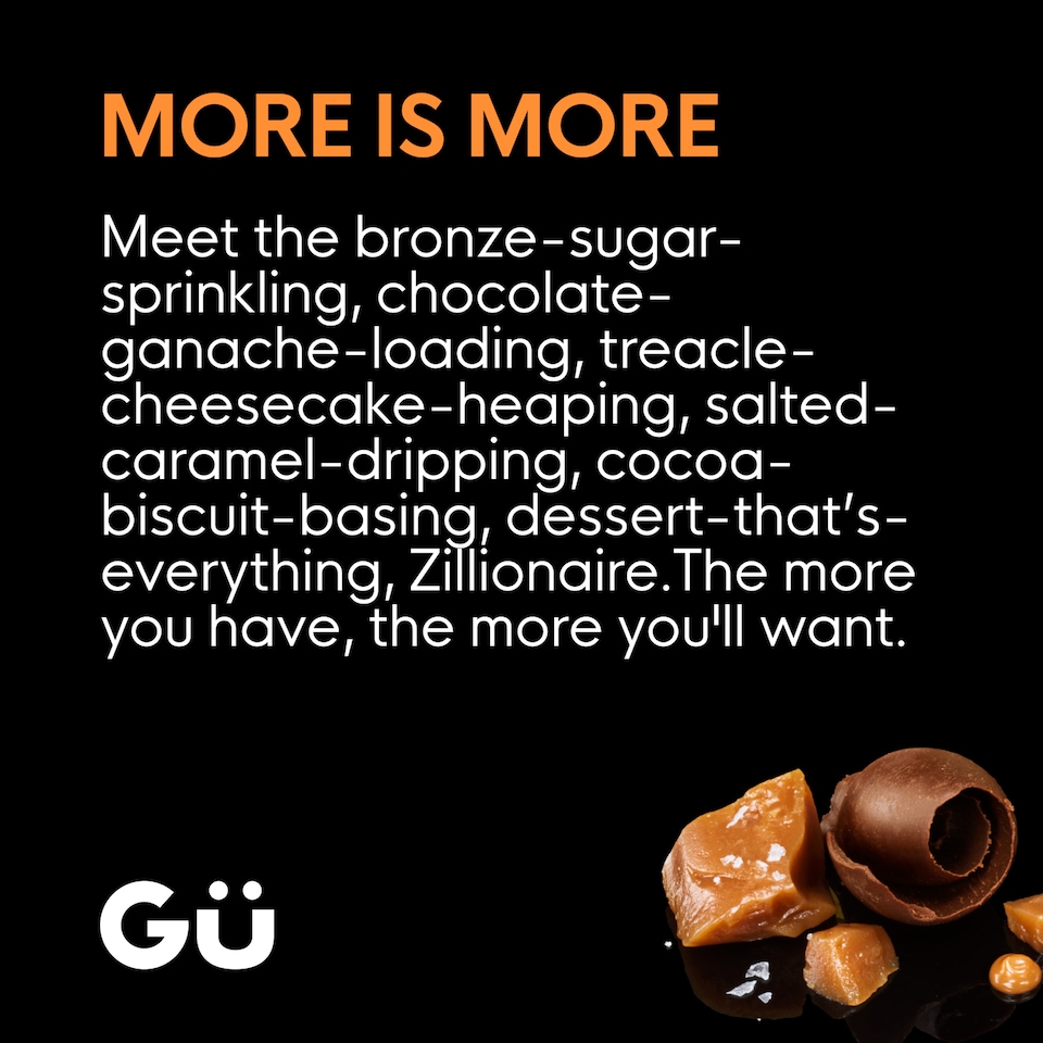 image 1 of Gü Zillionaire Cheesecake Dessert 2 x 84.5g