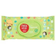 Fred And Flo 64 Fragranced Wipes