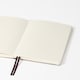 image 3 of Agenzio Soft Touch Medium Ruled Notebook Beetroot 