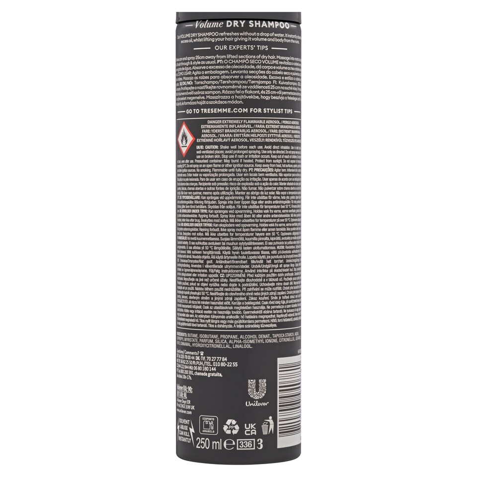 obrázok 1 z TRESemmé Volume suchý šampón 250 ml
