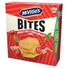 McVitie's Bites Sweet Chilli & Sour Cream 125G