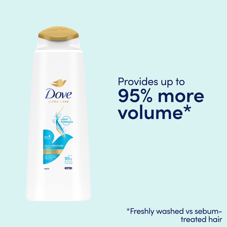 image 1 of Dove Daily Moisture Light Shampoo 400Ml