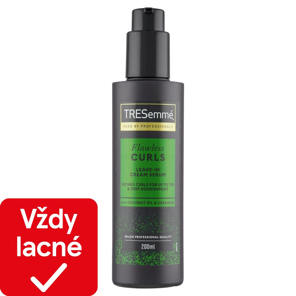 obrázok 1 z TRESemmé Flawless Curls leave in krémové sérum na vlasy 200 ml