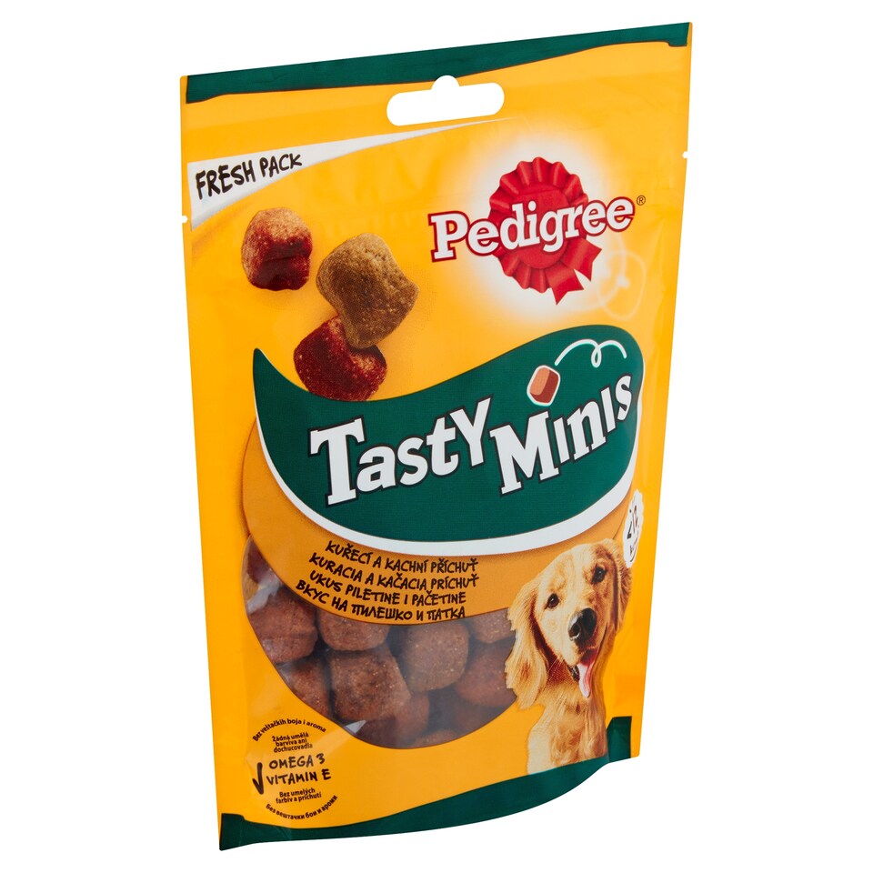 Pedigree Tasty Minis Chicken and Duck Flavor 130g