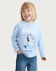 image 2 of Bluey Pure Cotton Dance Mode Long Sleeved Top in Blue