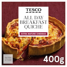 Tesco All Day Breakfast Quiche 400g