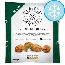 Strong Roots Spinach Bites 450G