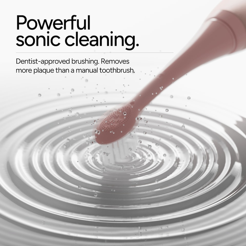 image 1 of Ordo Sonic+ Toothbrush & Charging Travel Case - Rose Gold