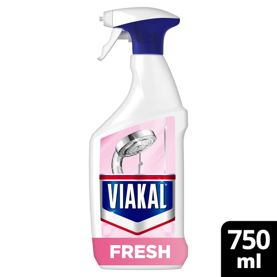image 1 of Viakal Fresh Scent Limescale Remover Spray - Spring Rose 750ml