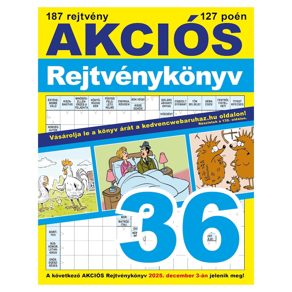 Akciós Rejtvénykönyv