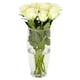 image 1 of Tesco Small White Roses Bouquet