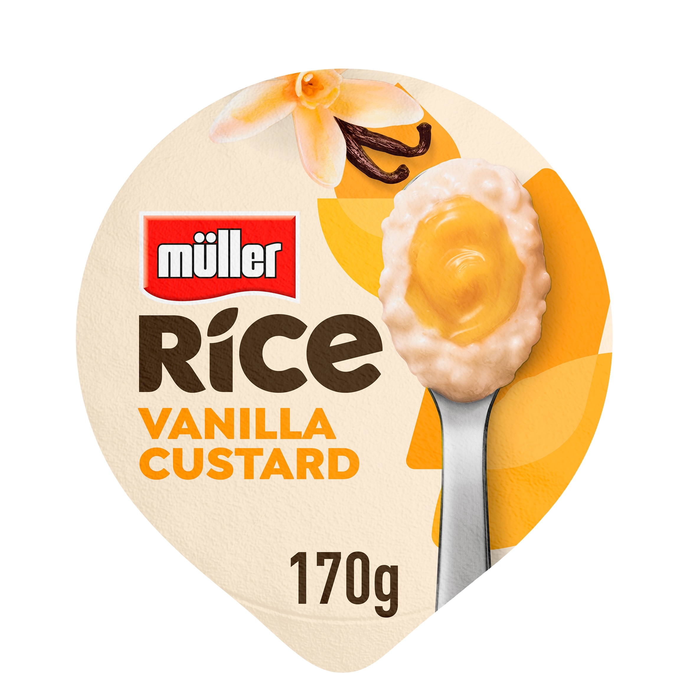 Muller Rice Vanilla Custard Low Fat Dessert 170G