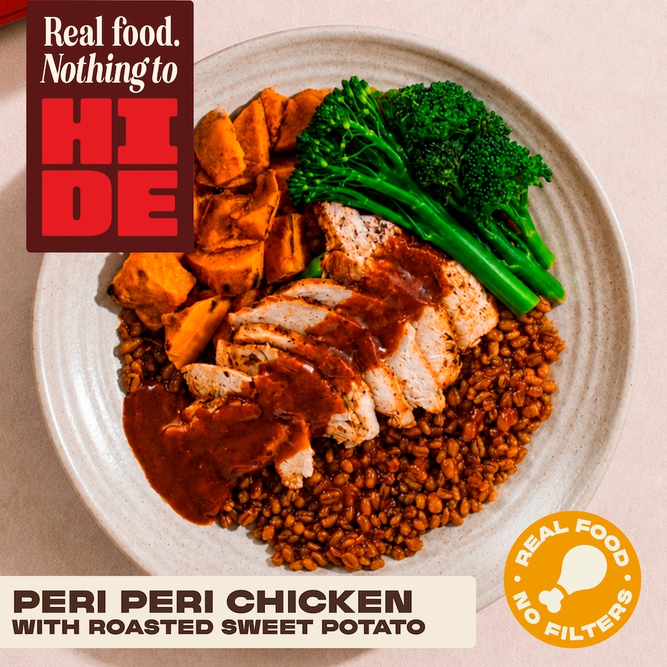 image 1 of Hide Peri Peri Chicken with Roasted Sweet Potato 380g
