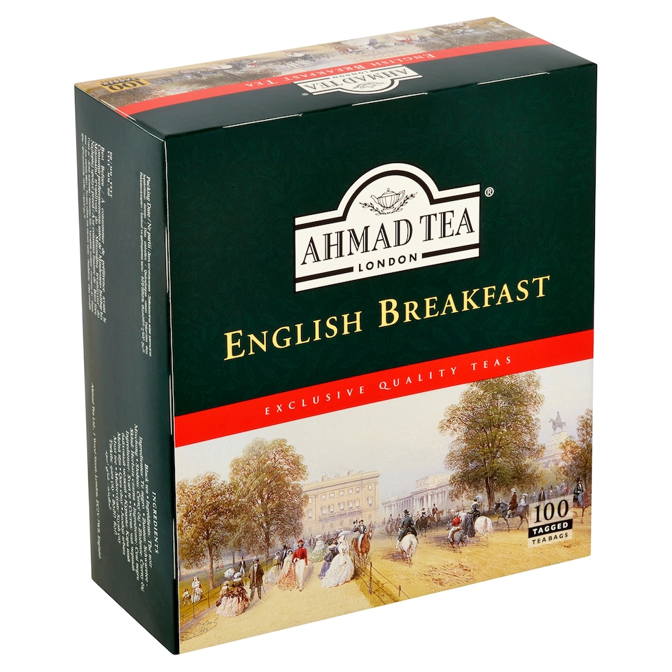Obrázek 1 pro produkt Ahmad Tea English Breakfast černý čaj 100 x 2g