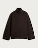 image 4 of F&F Premium Ribbed High Neck Jumper With Cashmere in Brown