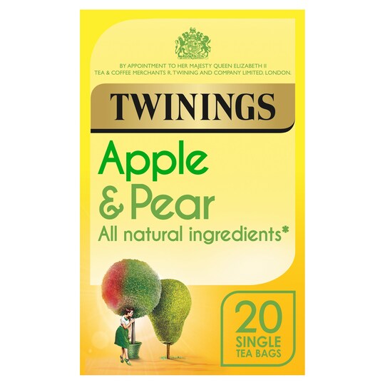 Twinings Apple / Pear 20 Tea Bags 40G Tesco Groceries