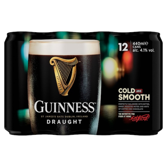 440ml guinness glass asda