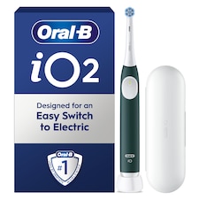 Oral-B iO Series 2 Clean & Care Green Electric Toothbrush & Travel Case