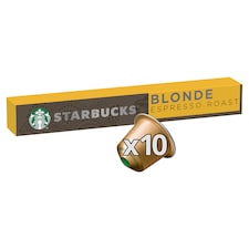 Starbucks by Nespresso Blonde Espresso Roast Coffee Pods x10 53g