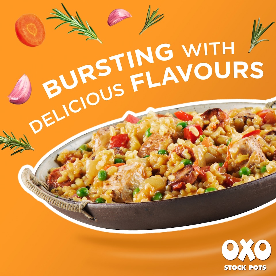 image 1 of Oxo Chicken Reduced Salt Stock Pot 4 Pack 80G
