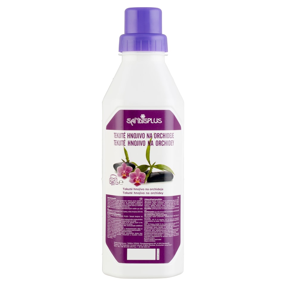 Sandisplus Tekuté hnojivo na orchidey 0,5 l