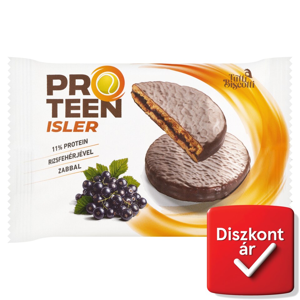 image 1 of ProTeen Isler High-Protein Linzer Pasta Filled with Blackcurrant Jam 55 g