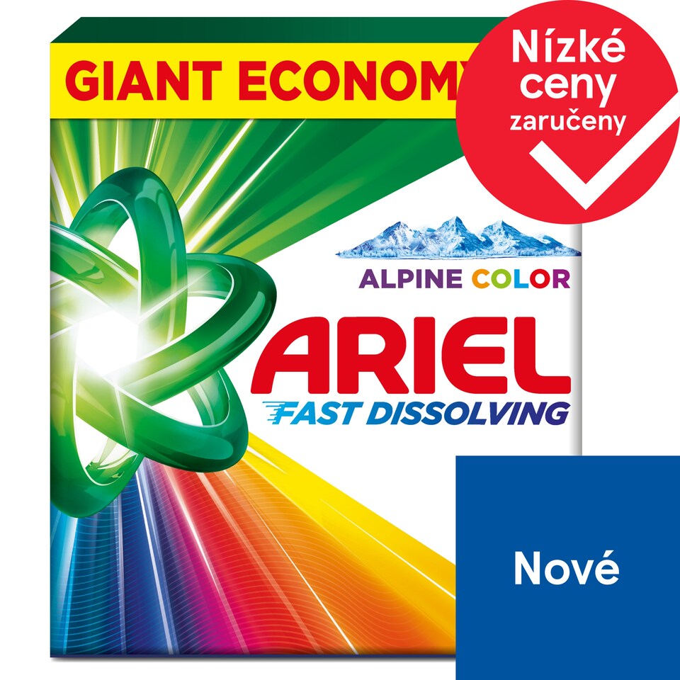 Obrázek 1 pro produkt Ariel Prací Prášek 5.5kg, 100 Praní, Color