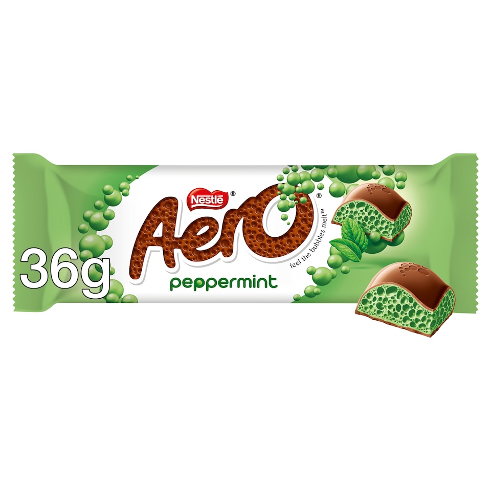 image 1 of Aero Peppermint Mint Chocolate Bar 36g
