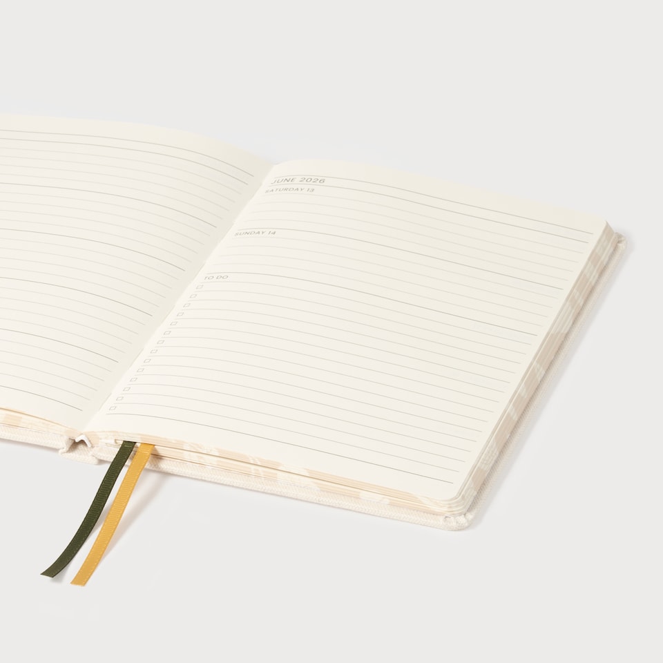 image 1 of Paperchase 2026 A5 WTV Linen Diary