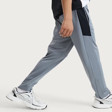 F&F Active Boys ULTRAMOVE Side Panel Zip Hem Trousers in Grey