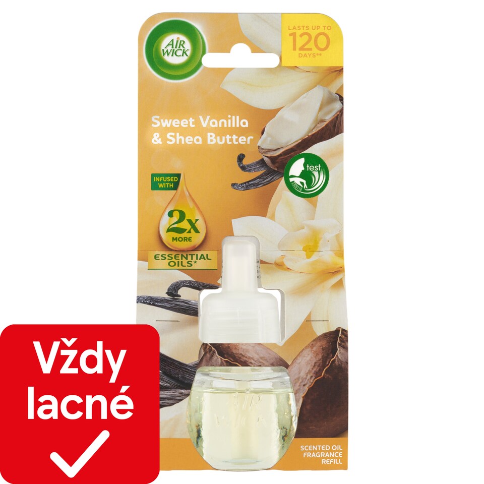 image 1 of Air Wick Scented Oil Fragrance Refill Sweet Vanilla & Shea Butter 19 ml