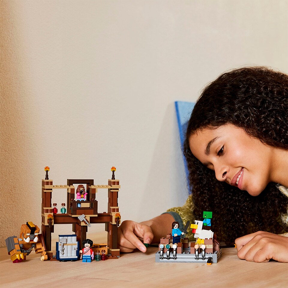 Obrázek 1 pro produkt LEGO Minecraft 21272 Bojový ring v Lesním sídle