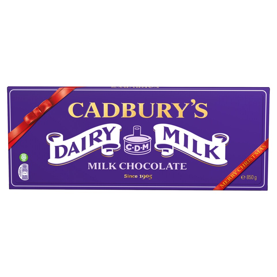 Cadbury Dairy Milk Chocolate Bar Extra Large 850g
