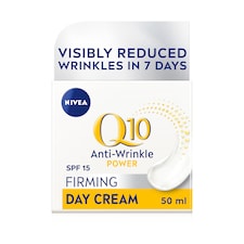NIVEA Q10 Power Anti-Wrinkle Day Cream Moisturiser SPF15 50ml