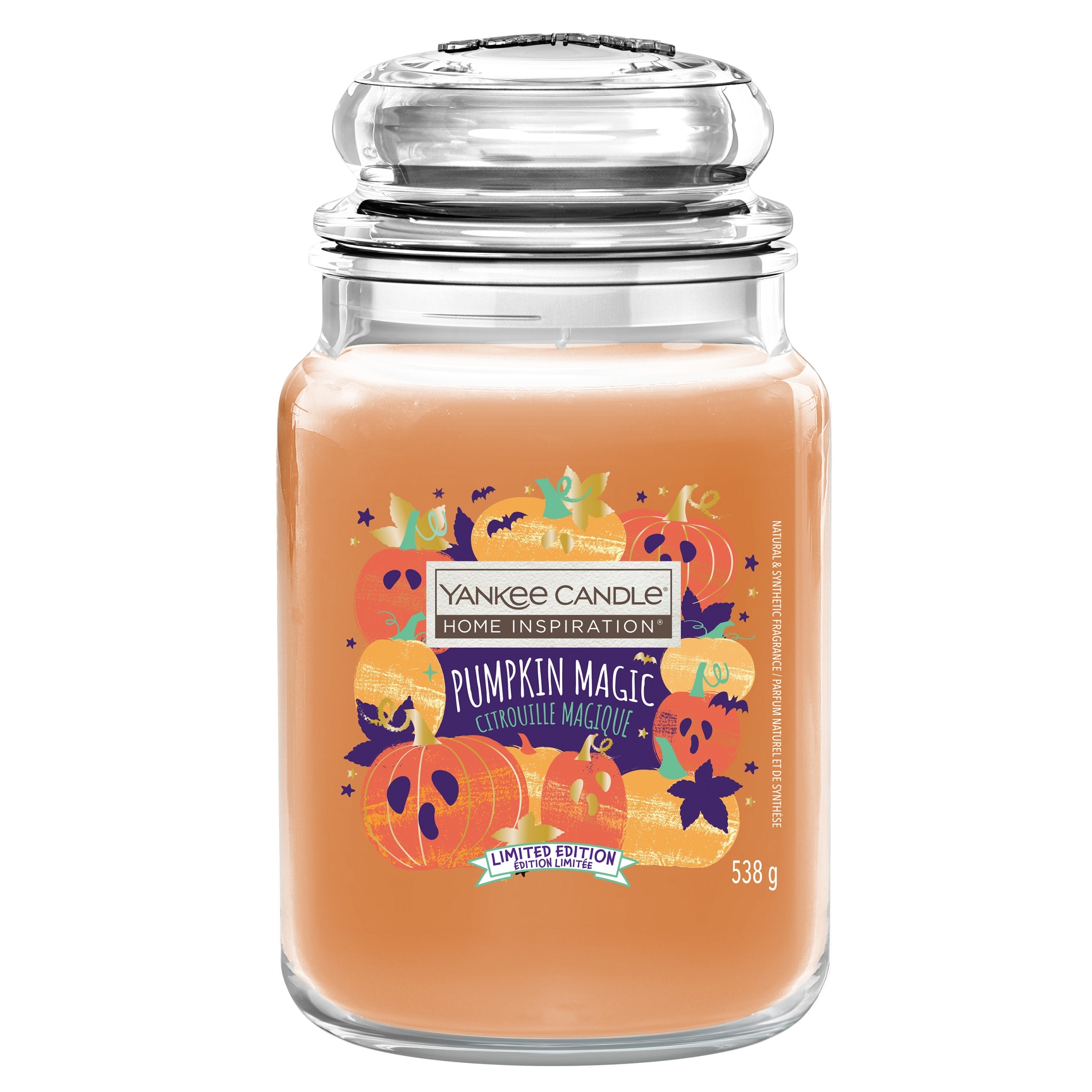 YANKEE PUMPKIN MAGIC LARGE JAR 538G