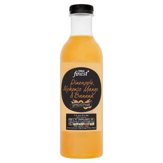 Tesco Finest Mango & Banana Smoothie 750 ml