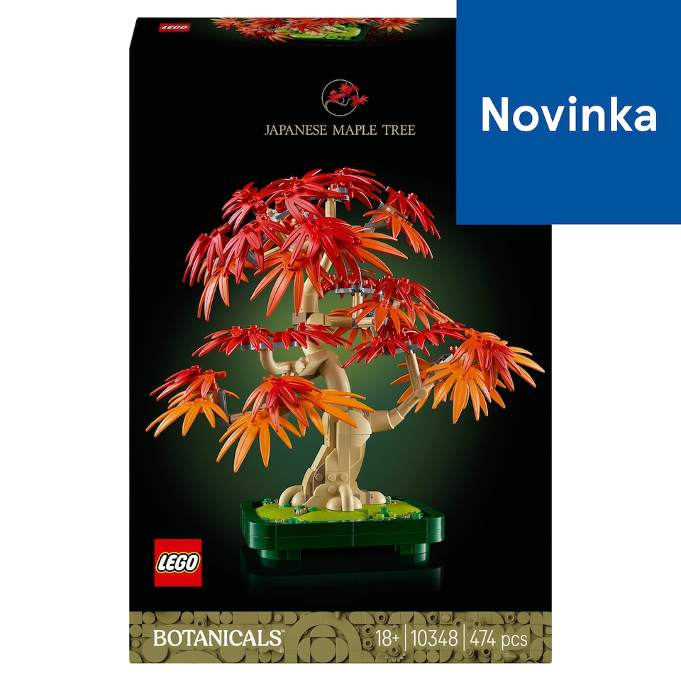 image 1 of LEGO Botanicals 10348 Japanese Red Maple Bonsai Tree