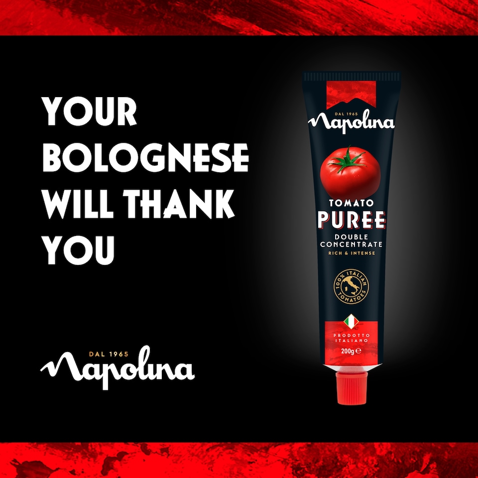 image 1 of Napolina Double Concentrate Tomato Puree 200g