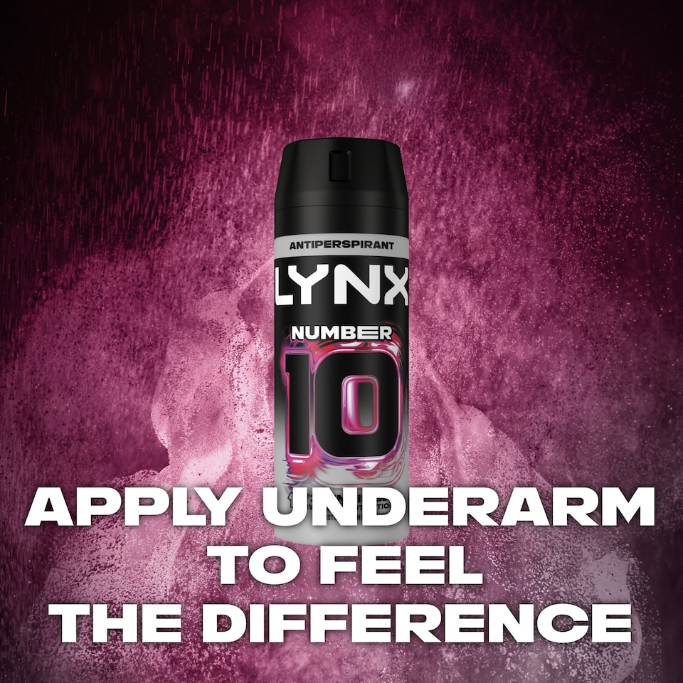 image 1 of Lynx Number 10 Limited Edition 72h Antiperspirant Deodorant  150ml