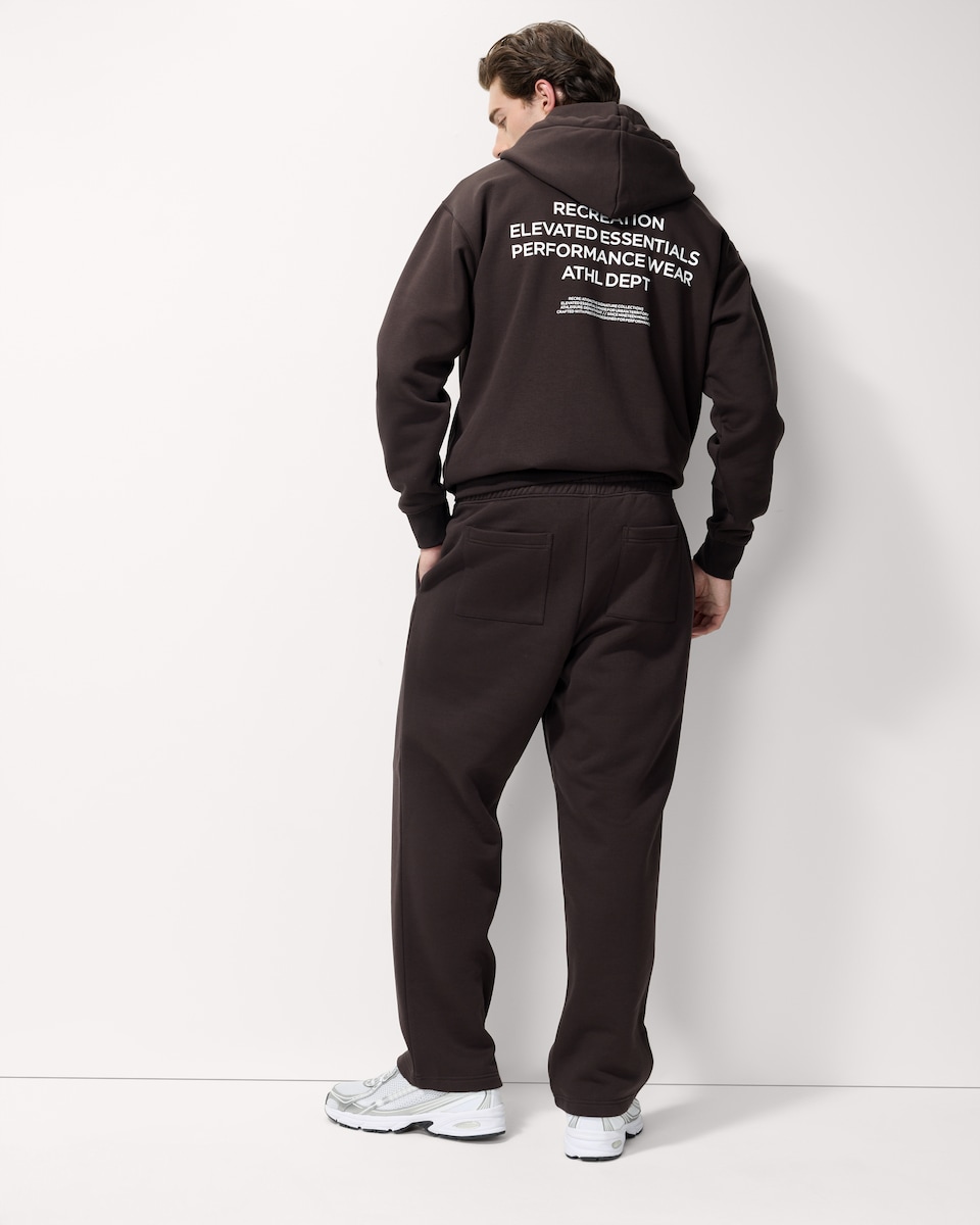image 1 of F&F Active Cotton Rich Recreation Joggers in Brown